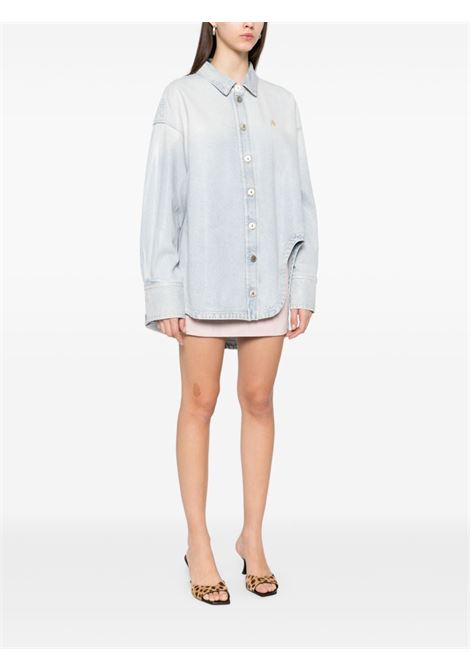 Light blue Diana oversized shirt The attico - women THE ATTICO | 250WCB00068DDD085SS024